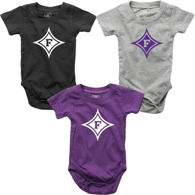 Furman University Infant Bodysuit 3 Pack