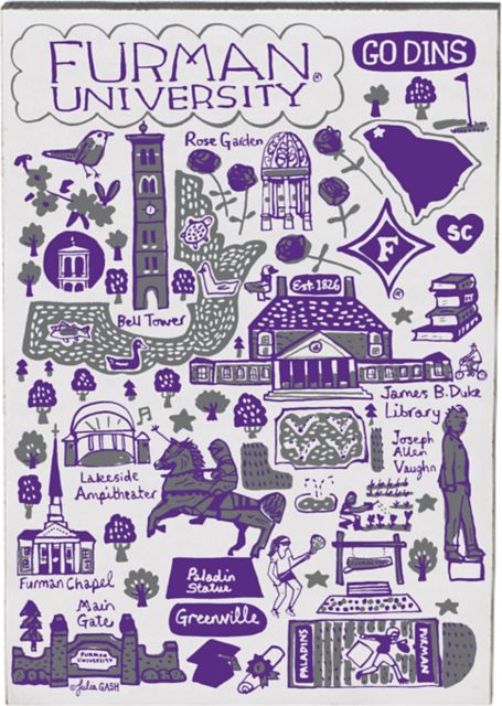 Furman University Jumbo Magnet