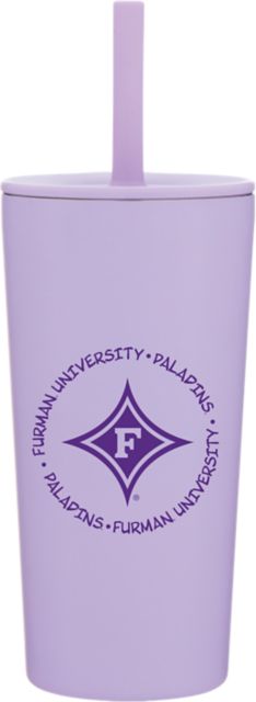 Furman University 20 oz. Gatlinburg Tumbler with Straw