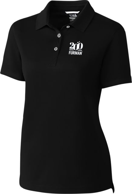 Furman C&B Womens Advantage Polo Furman Bicentennial 200 Stacked - ONLINE ONLY