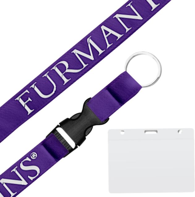Furman University 3-4'' Lanyard