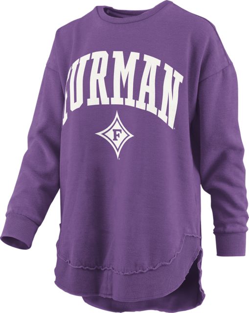 Furman University Women's Fleece Poncho