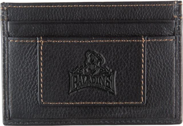 Furman University Leather Card Holder
