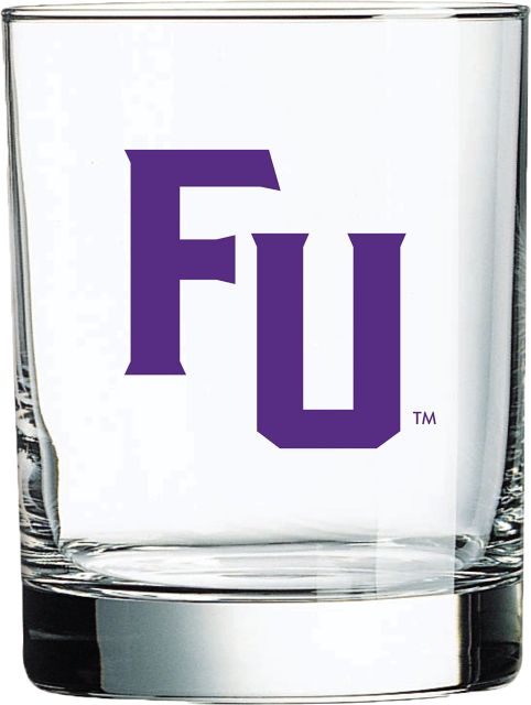 Furman University Double Old Fashioned 14 oz. Glass