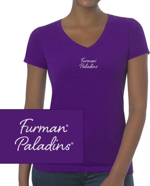 Furman University Women's Chainstitch Short Sleeve T-Shirt
