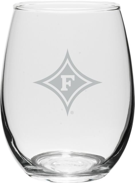 Furman University 15 oz. Wine Glass