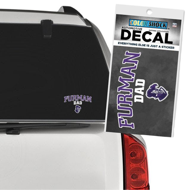 Furman University Dad Decal