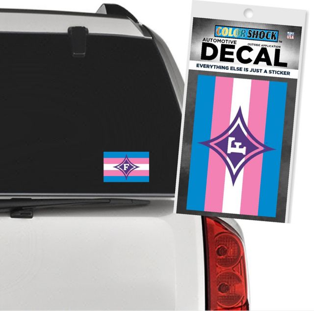 Furman University Trans Pride Decal