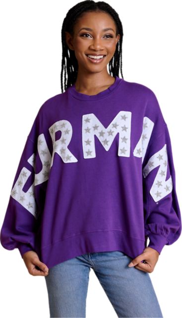 Furman University Women's Balloon Sleeve Top