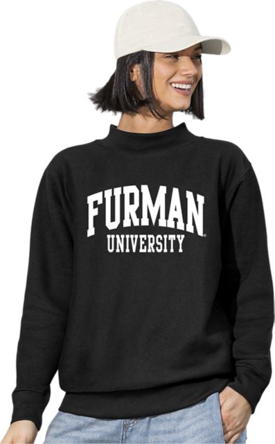 Furman University Women's Mockneck Sweatshirt