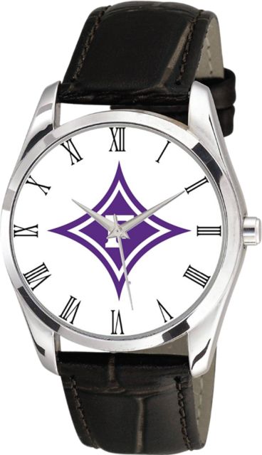 Furman University 36mm Men's Leather Watch