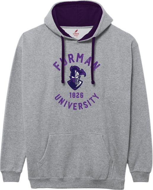 Furman University Colorblock Hooded Sweatshirt