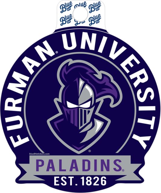Furman University Full-Size Sticker