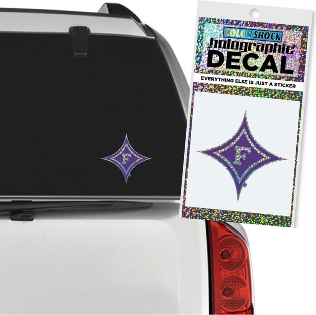 Furman University Hologram Decal