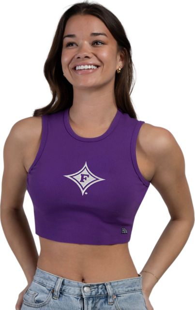 Furman University Women's Cutoff Tank Top