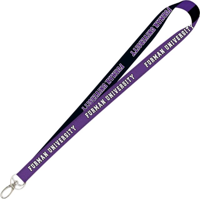 Furman University 3-4'' Lanyard