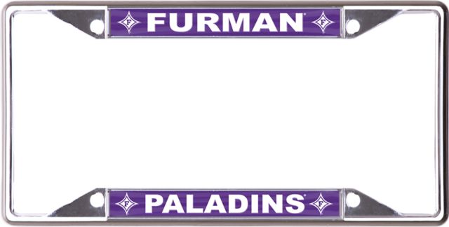 Furman University Paladins License Plate Frame