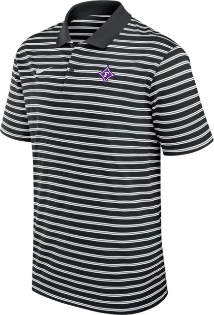 Furman University Victory Stripe Polo