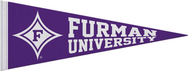 Furman University 9"X24" Full Color Pennant