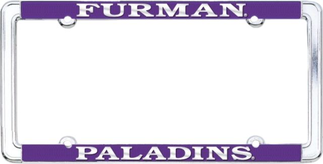 Furman University License Plate Frame