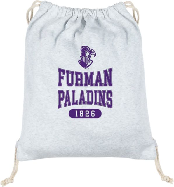 Furman University Paladins Sweatshirt Drawstring Bag