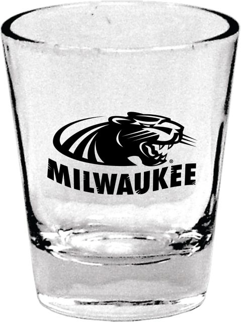 University of Wisconsin Milwaukee Panthers 1.5 oz. Collector's Glass