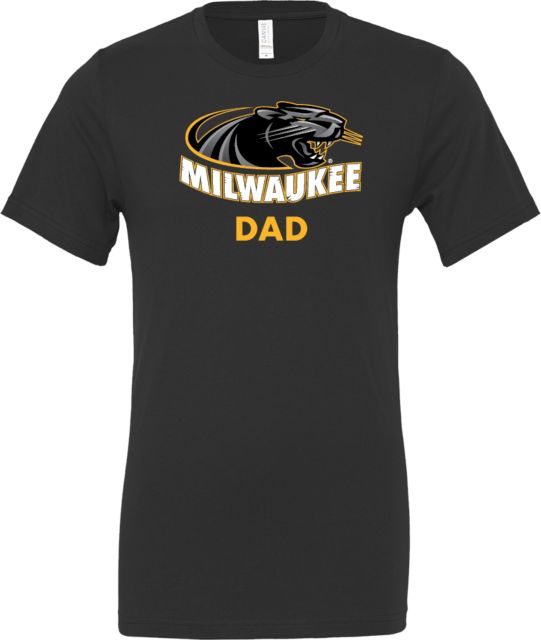 University of Wisconsin Milwaukee Dad Short Sleeve T-Shirt