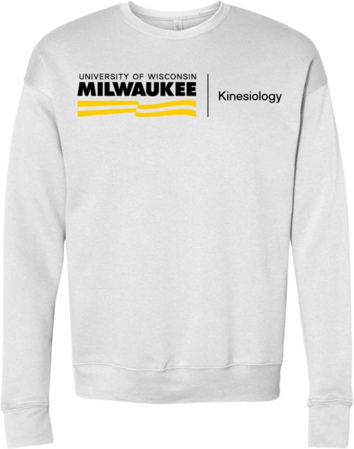 University of Wisconsin Milwaukee Bella + Canvas Fleece Crew UWM Kinesiology - ONLINE ONLY