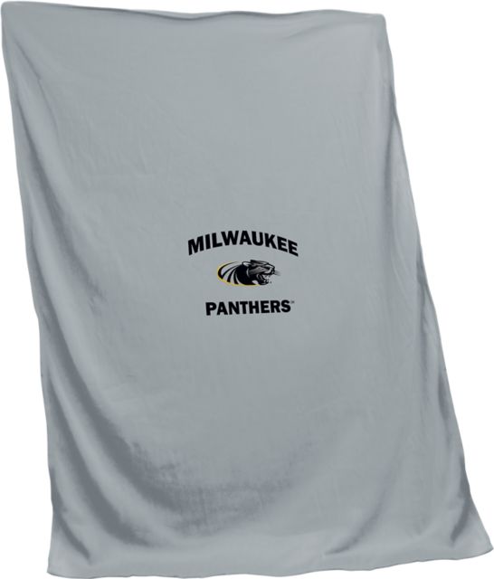 University of Wisconsin Milwaukee 84x54 Panthers Sweatshirt Blanket