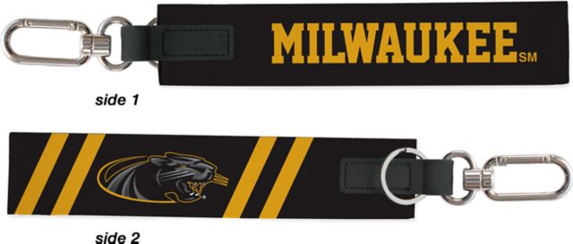 University of Wisconsin Milwaukee Panthers Oversized Key Strap
