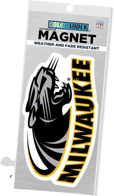 University of Wisconsin Milwaukee 6x6 Panthers Magnet
