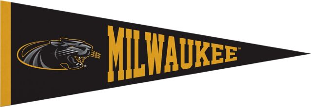 University of Wisconsin Milwaukee Panthers 5x15 Pennant