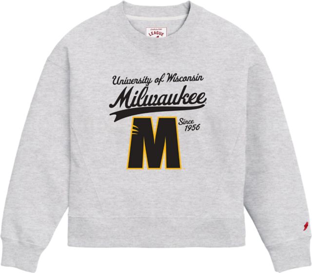 University of Wisconsin Milwaukee Panthers Women's Boxy Crewneck Sweatshirt