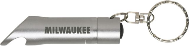 University of Wisconsin Milwaukee Keychain with Bottle Opener Flashlite