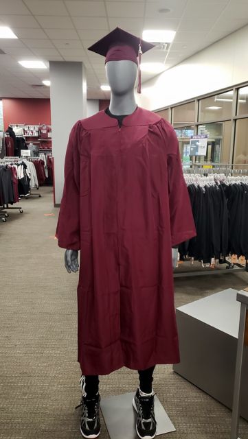 UWL Bachelor Gown - Maroon