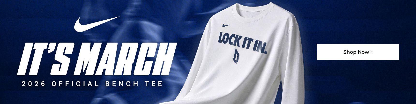 It's March. 2026 official bench tee.