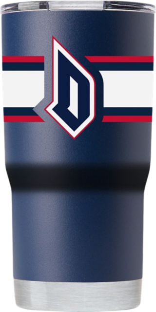 Duquesne University 20 oz. Vacuum Insulated Striped Tumbler
