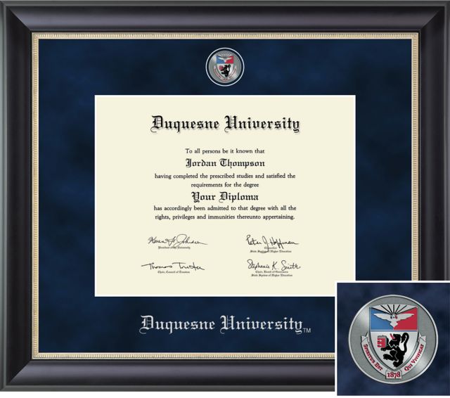 Duquesne University Regal Diploma Frame