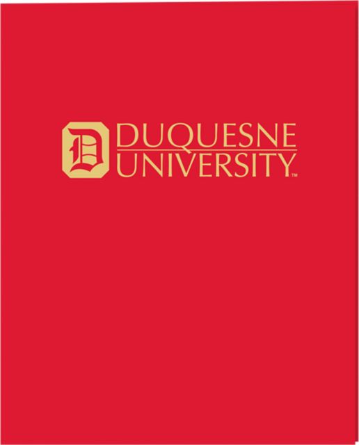 Duquesne University 2 Pocket Folder