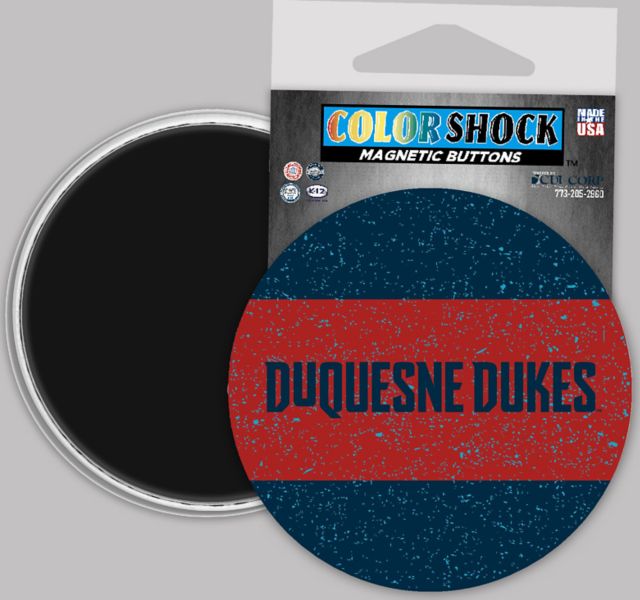 Duquesne University Dukes 3" Button Magnet