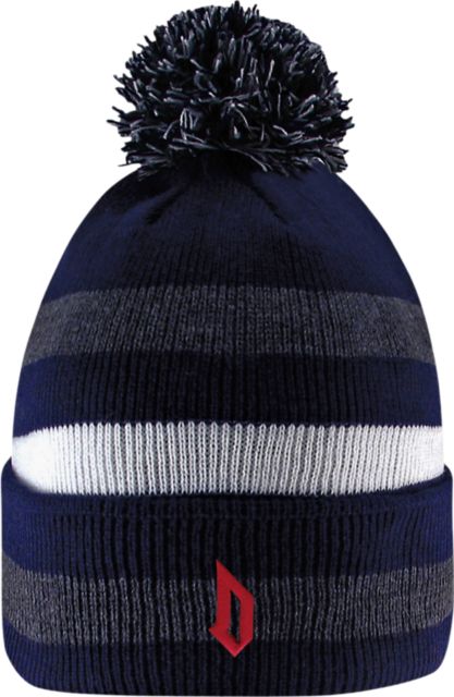 Duquesne University Knit Cuff Pom Hat