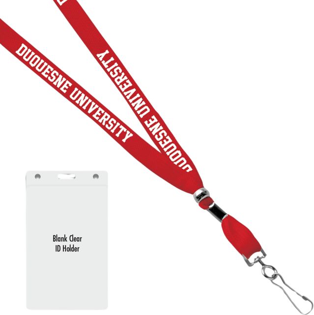 Duquesne University Card Dispenser Lanyard