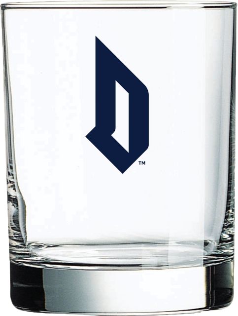 Duquesne University Dukes Double Old Fashioned 14 oz. Glass