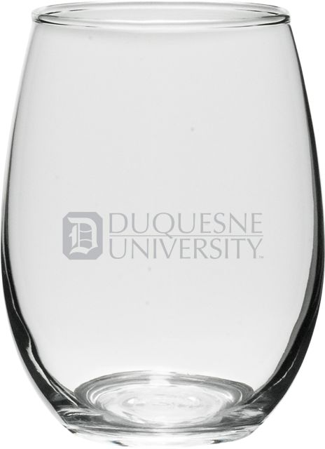 Duquesne University 21 oz. Wine Glass