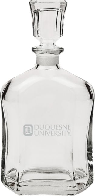 Duquesne University Whiskey Decanter