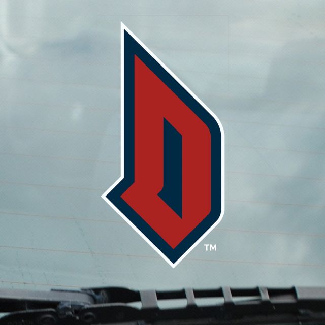 Duquesne University Dukes Cling Decal
