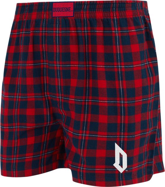 Duquesne University Dukes Flannel Boxers