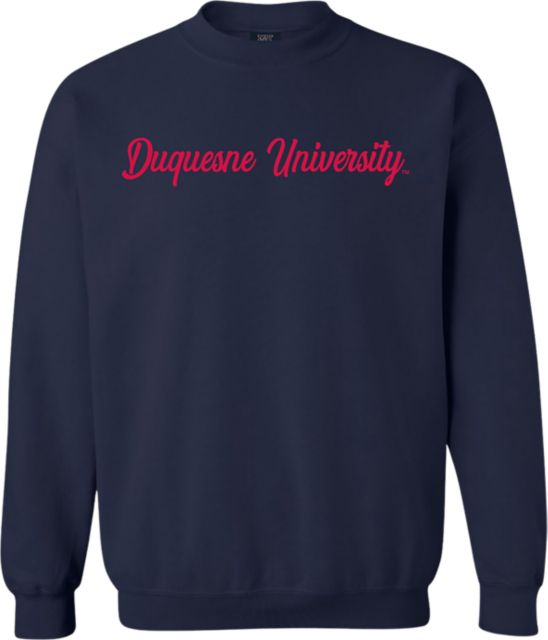 Duquesne University スウェット ネイビー Duquesne University Mens Sweatshirts, Hoodies, Crewnecks