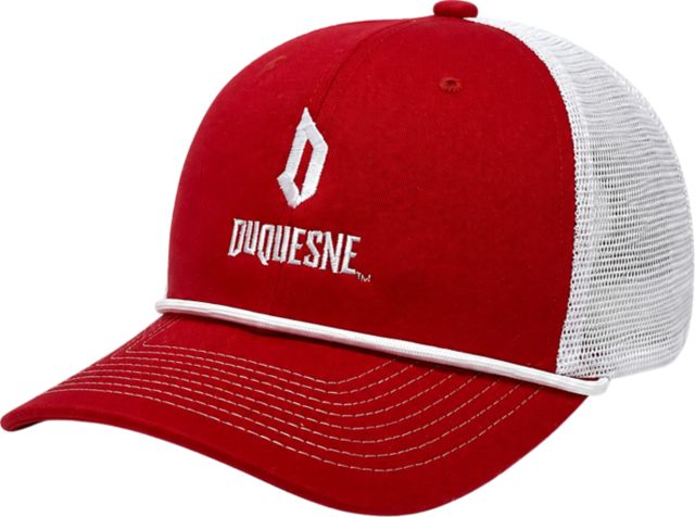 Duquesne University Mesh Snapback Rope Cap