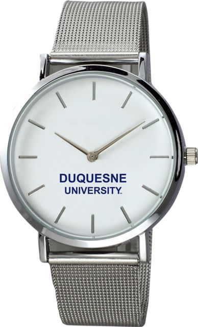 Duquesne University 40mm Stainless Steel Watch